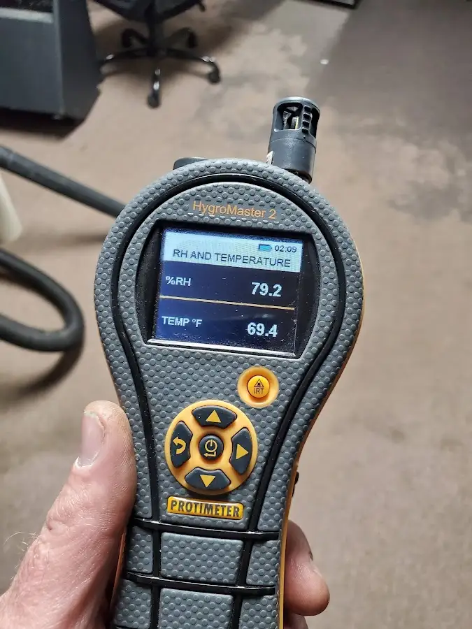 Moisture meter humidity assessment for Fire & Smoke Damage Restoration in Canyon